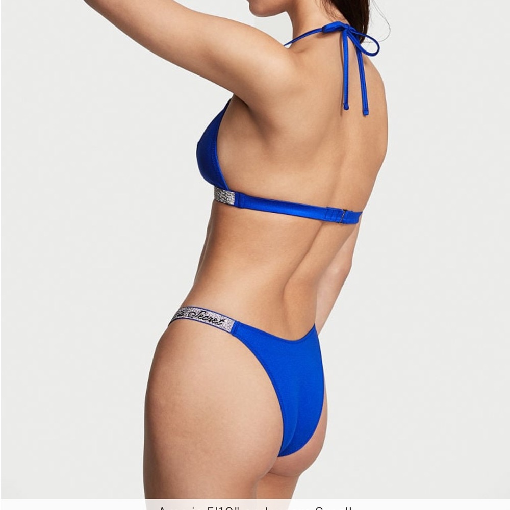 NWT VICTORIA'S SECRET SWIM
Shine Strap Brazilian Bikini Bottom Bundle Small - Picture 4 of 16